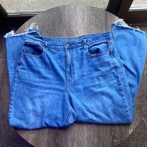 American Eagle mom jeans size:18